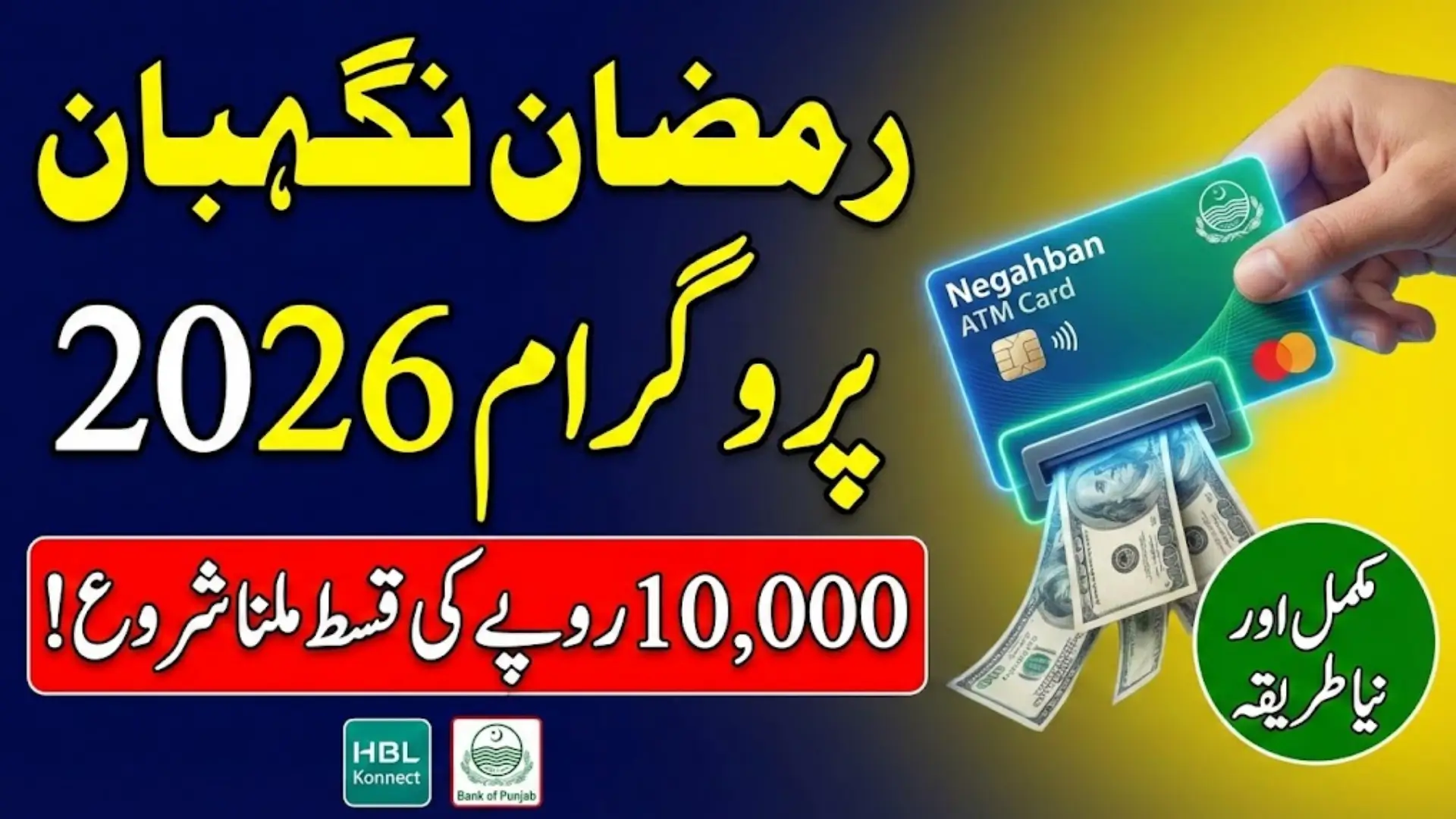 CM Punjab Ramzan Nighban Program 10000 Qist Full Withdrawal Process 2026 – Complete Digital Guide for Deserving Families in Punjab