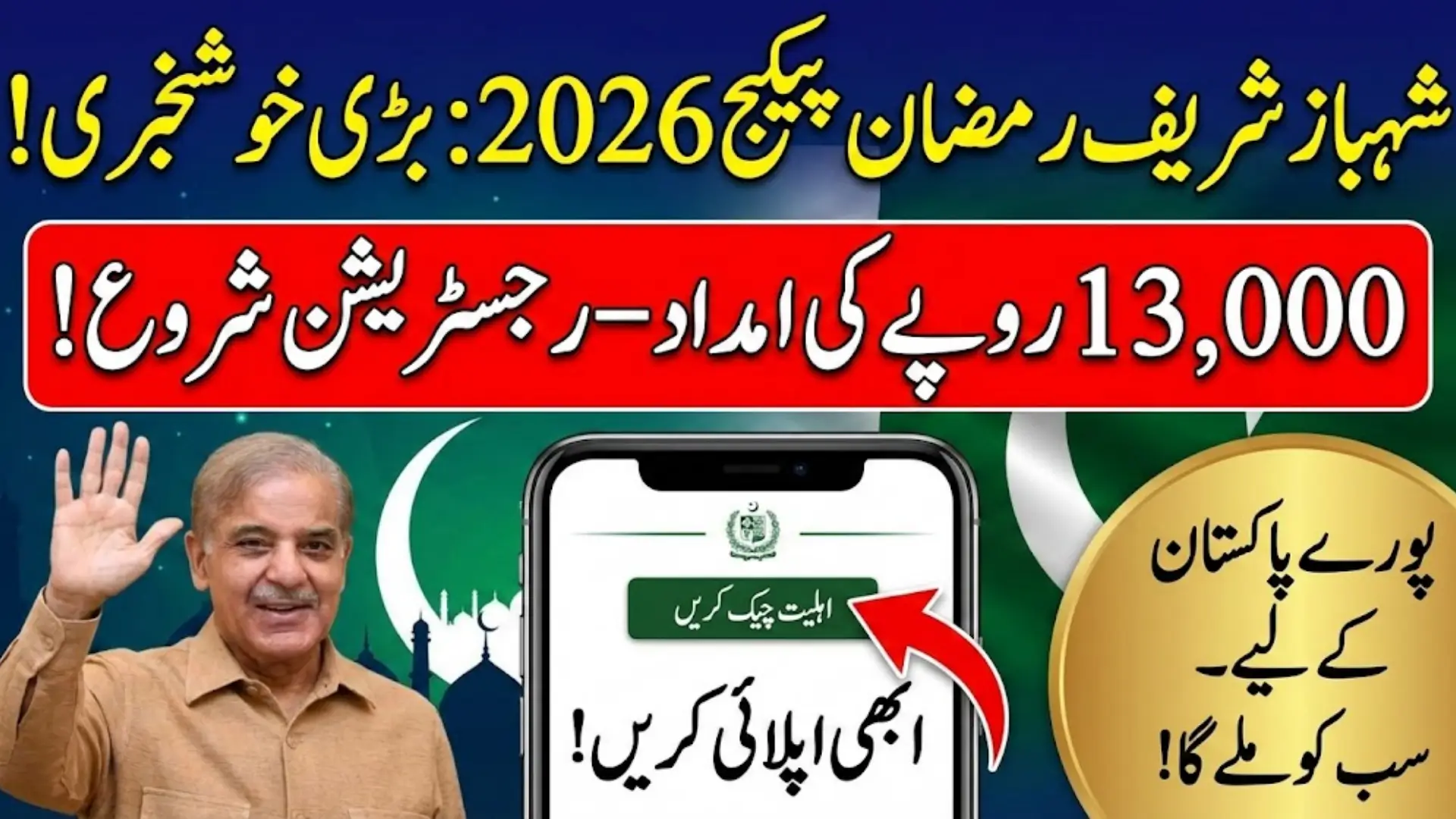 Shahbaz Sharif Ramzan Package Registration Complete Guide for Qist Full Details 2026