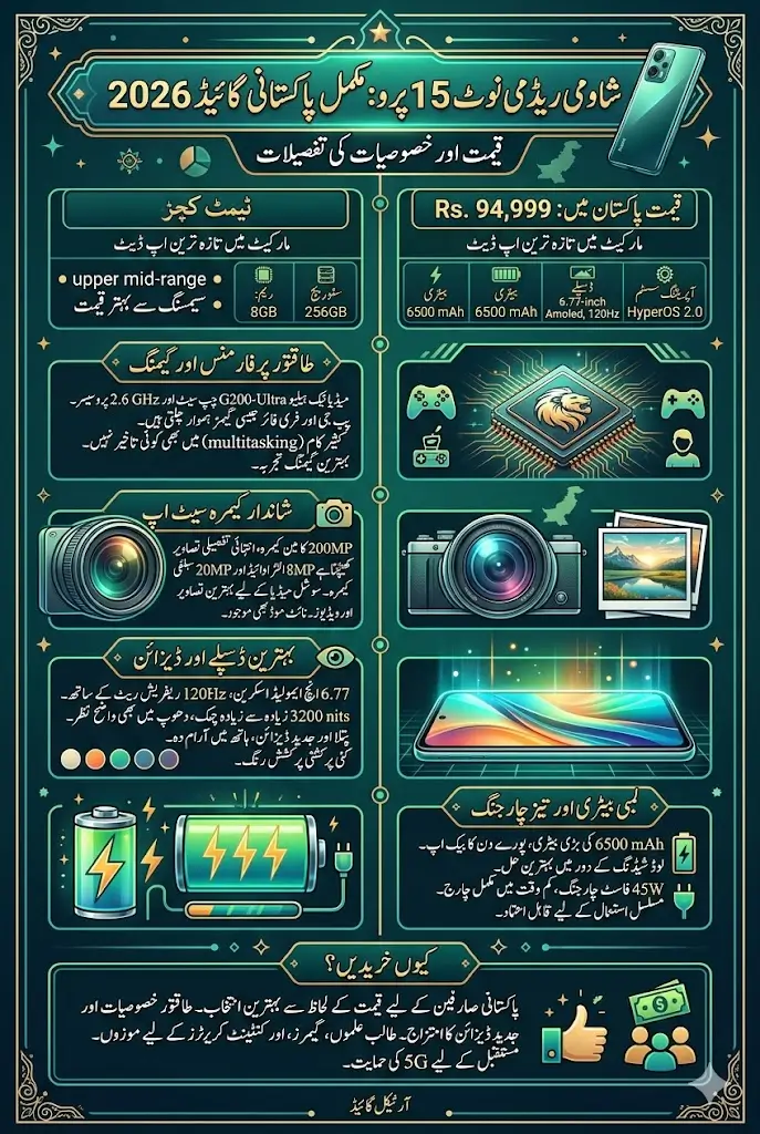 Xiaomi Redmi Note 15 Pro Price In Pakistan And Specs Full Details 2026 Step By Step