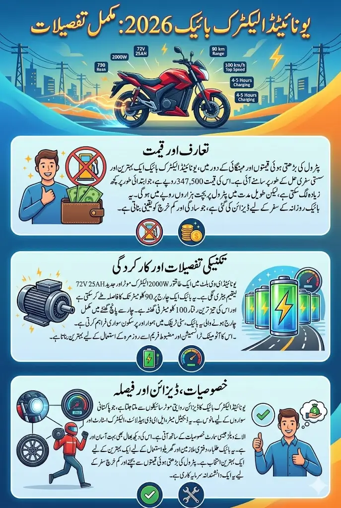 United Electric Bike Price In Pakistan 2026 Specs And Details Step By Step