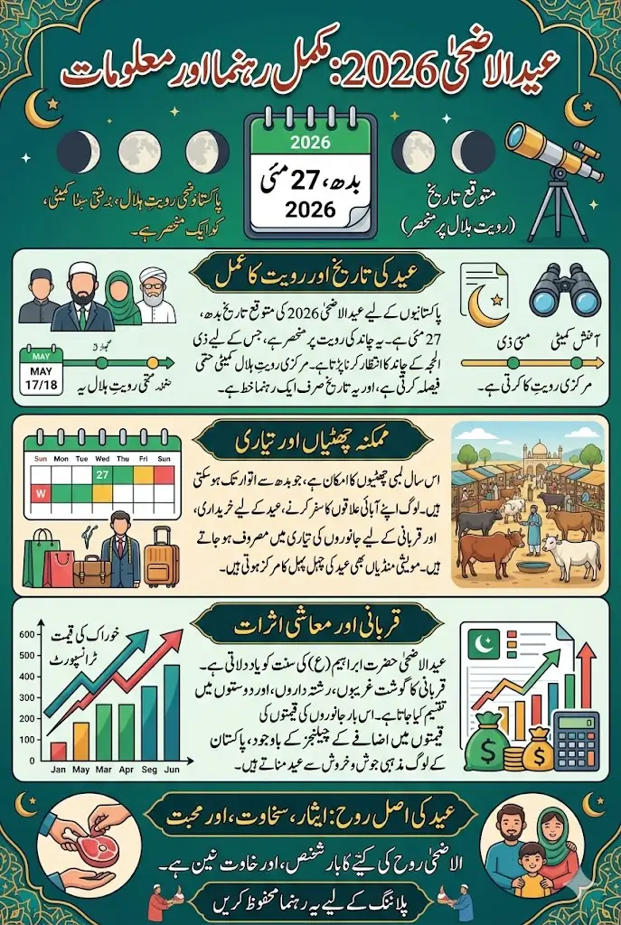 Eid al-Adha 2026 Date Revealed in Pakistan Full Details Holidays